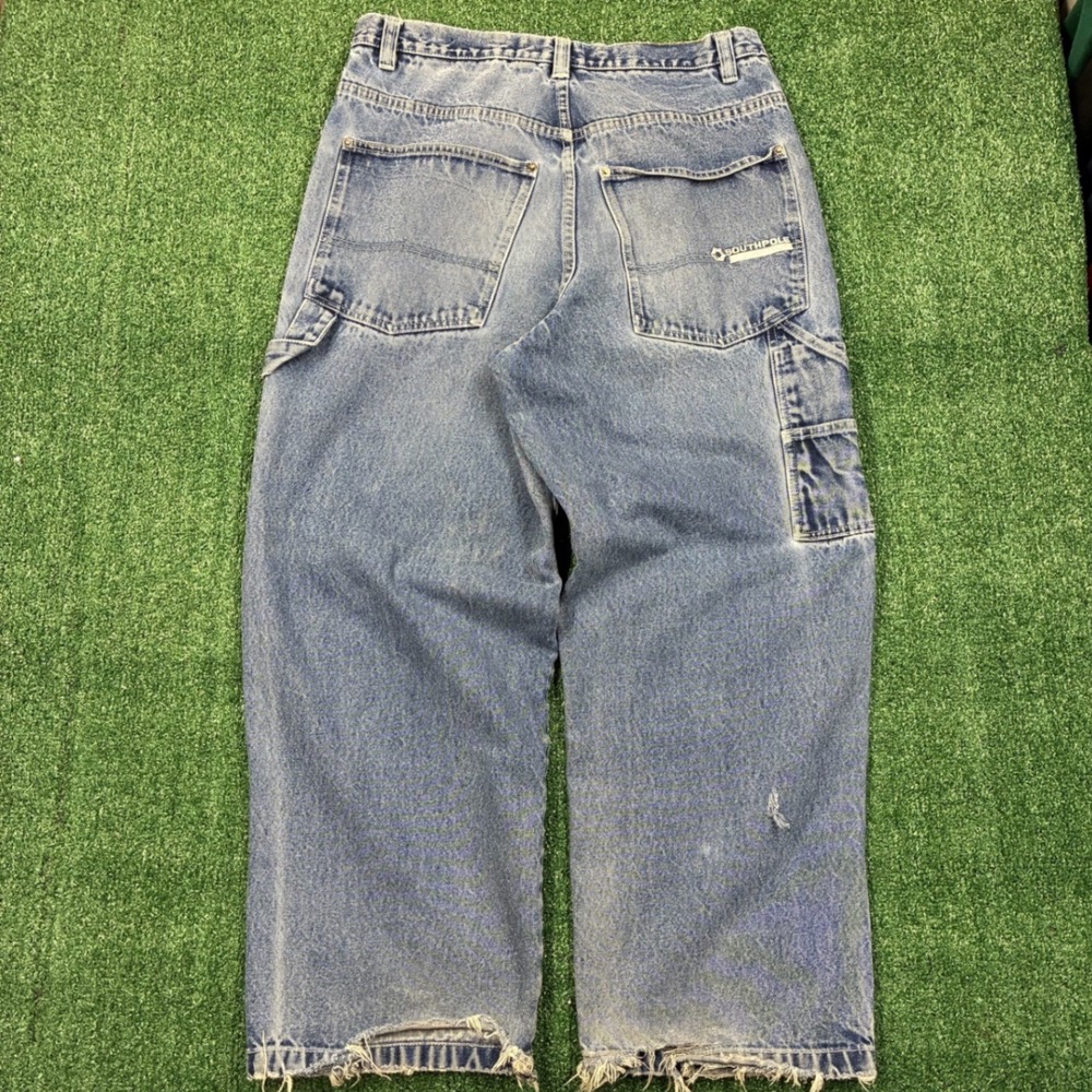 Y2K Southpole Carpenter Jeans‎ Baggy Skater Denim Light Wash